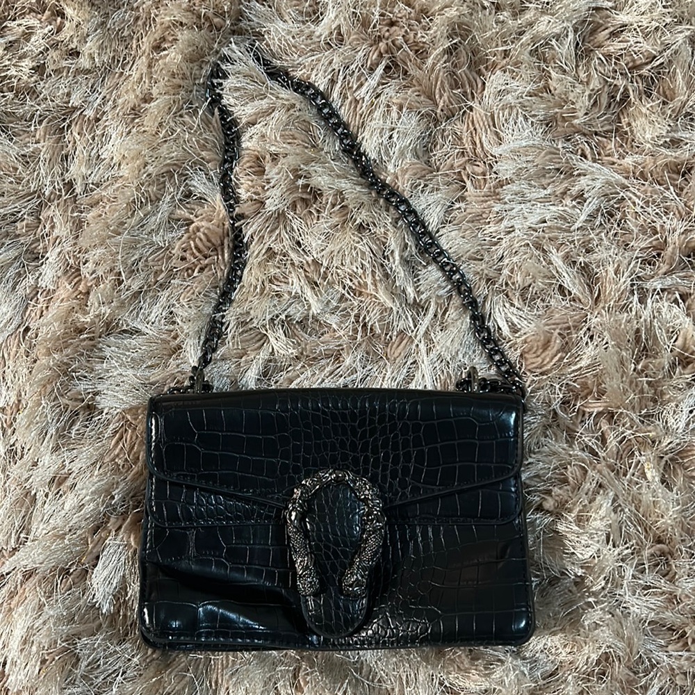 Black purse